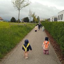 course enfants bulle