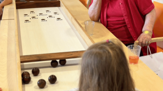 Jeu d'habilité crèche Mies à Versoix